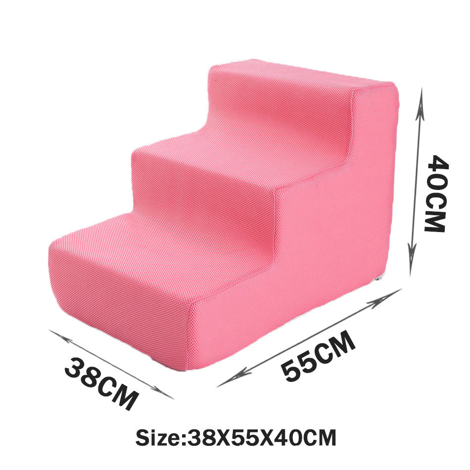 Non-Slip Folding Pet Sofa Steps & Dog Ladder