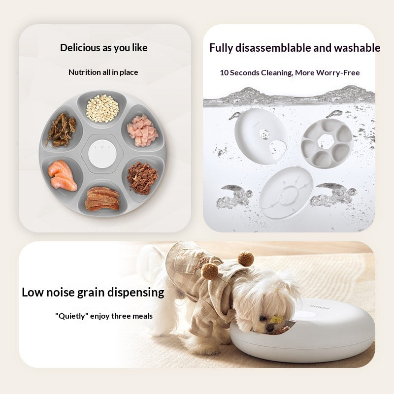 Smart App-Remote Freeze-Dried Snack Can Cat Automatic Feeder - Majestic Pet Kingdom