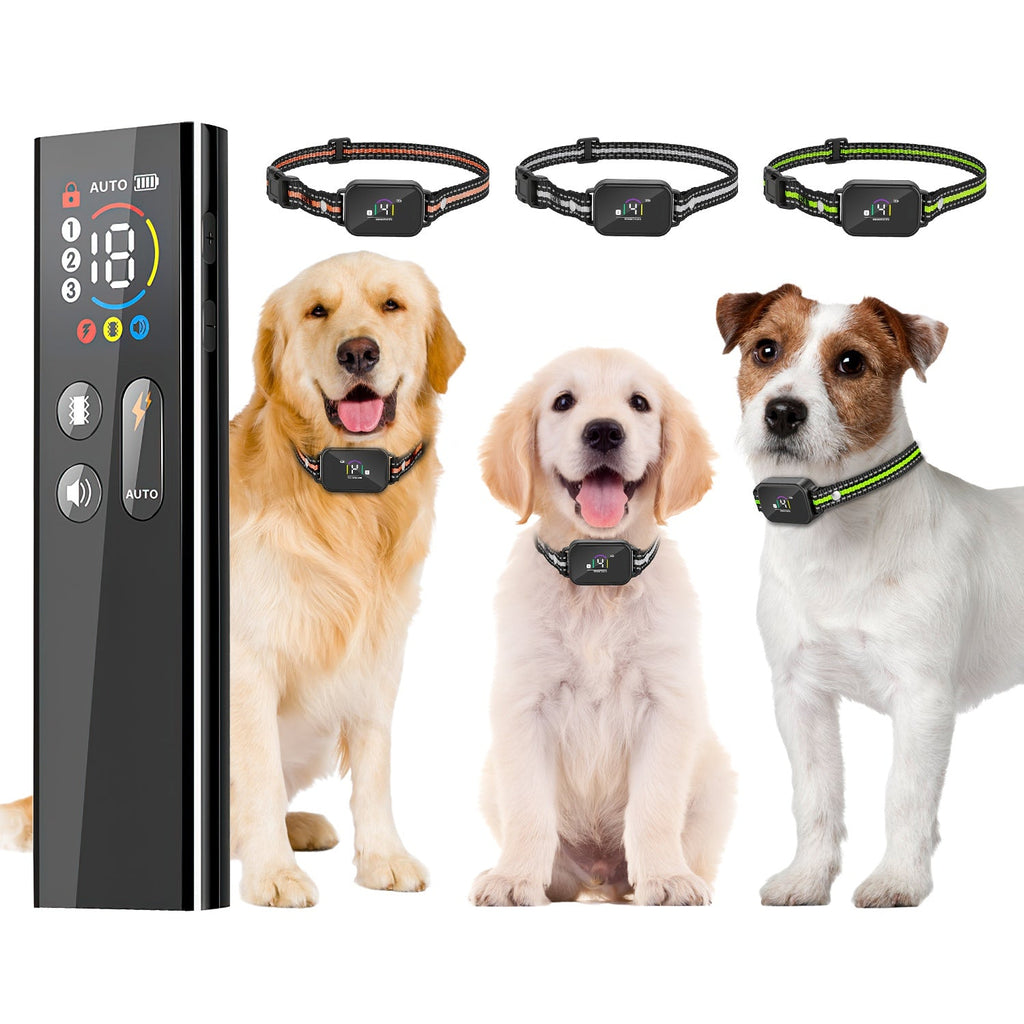 Dog Training Collar with Remote and Bark Control for Small Dogs