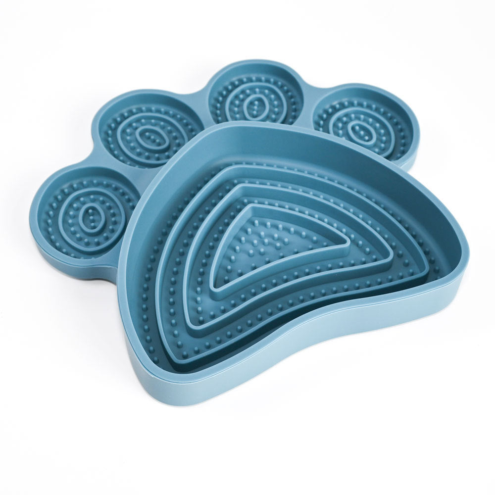 Dog Silicone Licking Pad Suction Cup Pet Dog Dog Slow Food Pad Slow Food Bowl
