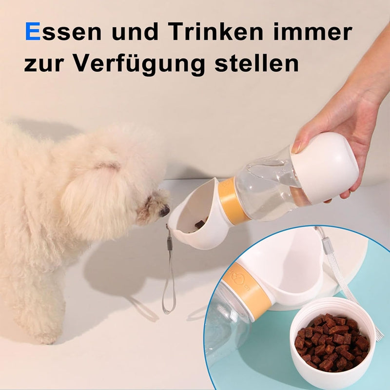 Dog Water Bottle For Outdoor Use Portable Companion Cup Plastic Water Bottle Dog Walking Water Feeding Dog Accessories Outdoor - Majestic Pet Kingdom