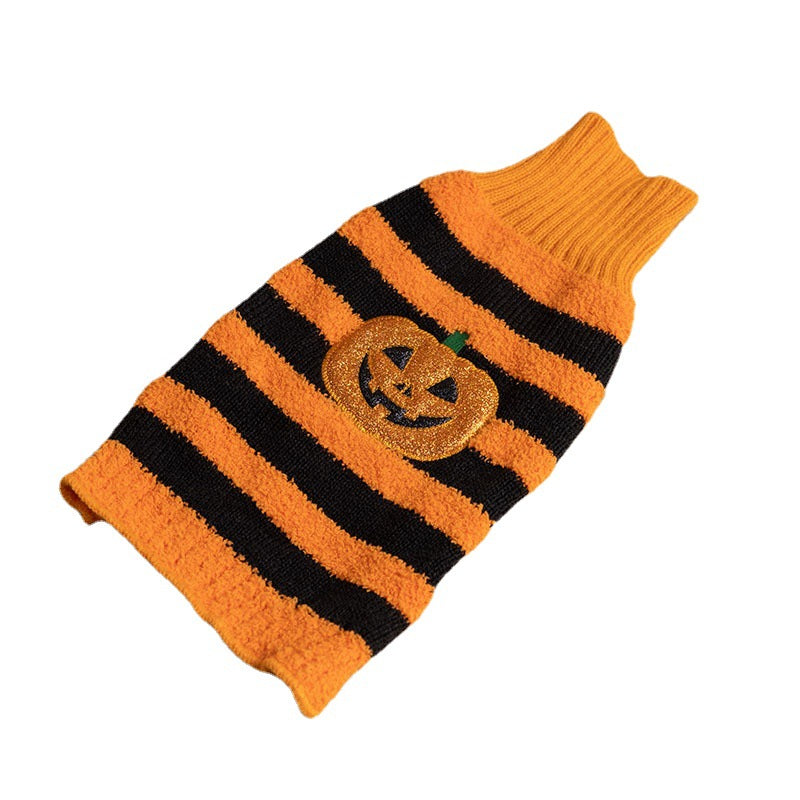 Halloween Dog Sweaters Pet Costume Teddy Warm Leisure Sweater Cosplay Clothes For Dogs Pets Outfits - Majestic Pet Kingdom