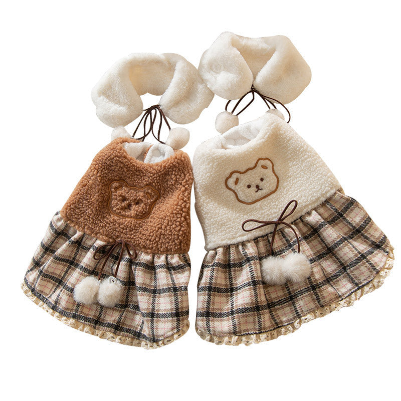 Fashion New Puppy Cute Bear Dress - Majestic Pet Kingdom