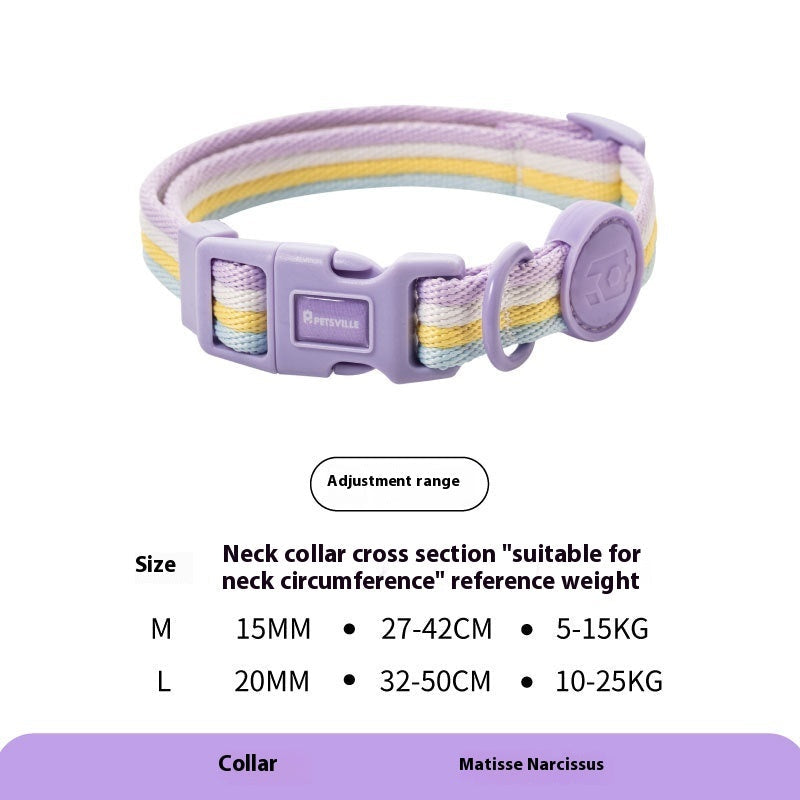 Retro Record Hand Holding Rope Small And Medium-sized Dogs Collar Vest - Majestic Pet Kingdom