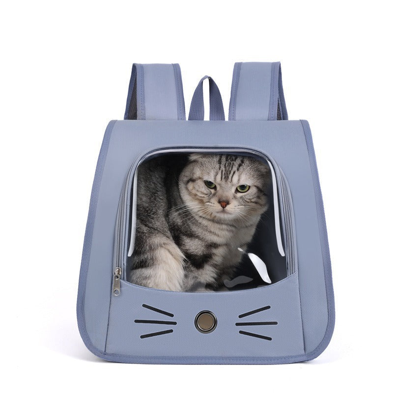 Pet Cat Carrier Bag Cat Backpack Outdoor Breathable Portable Shoulders Bag For Cats Small Dogs Transport Carrier - Majestic Pet Kingdom