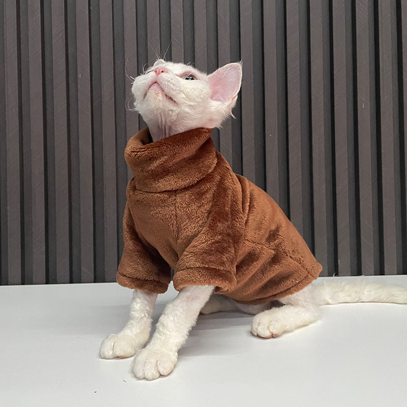 Fashion Personality Ren Fa Cai Hairless Cat Clothes - Majestic Pet Kingdom