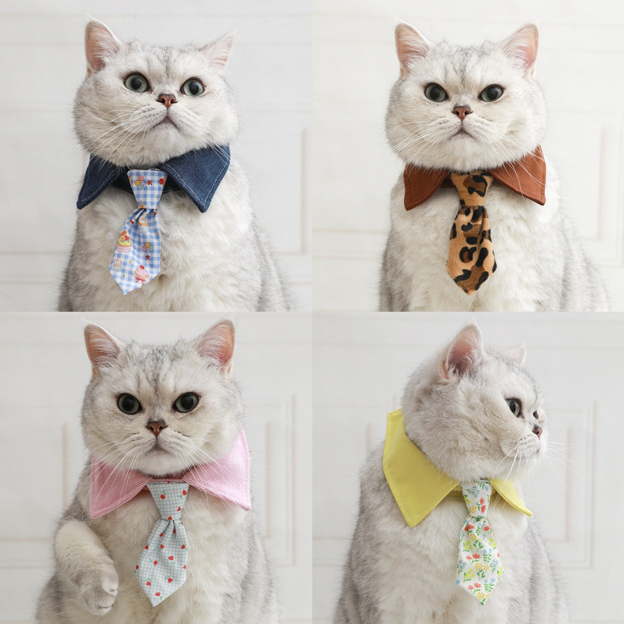 Cute Pet Cat Bow Tie Collar In Multiple Styles | Purrfect Pet Kingdom