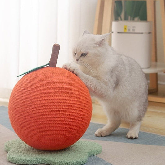 Cat Scratch Board Hemp Rope Ball Oversized Relief Toy