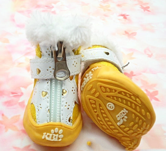 Dog Shoes Sport Sneaker Running Paw Boots with Rubber Soles