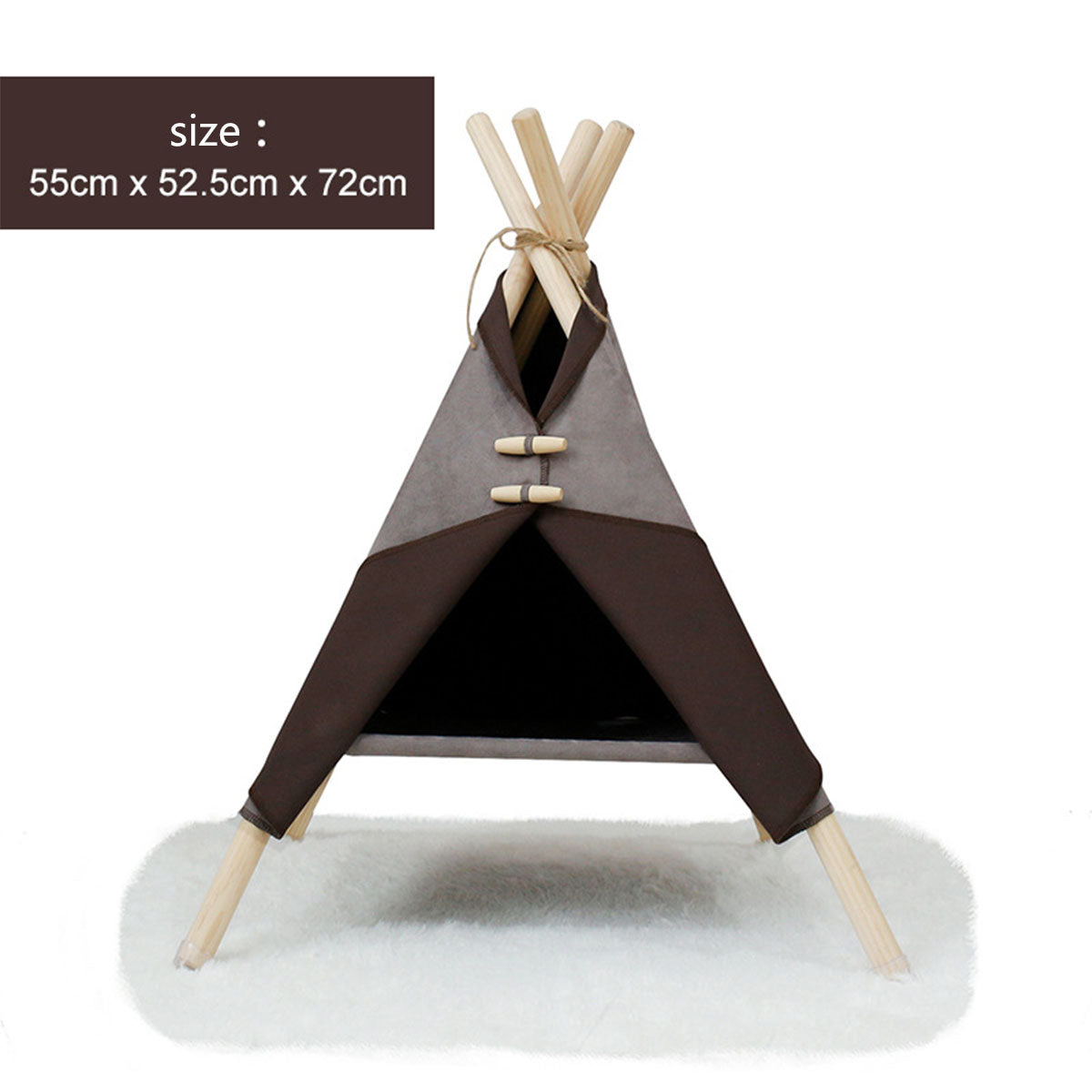 Breathable Frame Cat Bed & Dog Tent House - Majestic Pet Kingdom