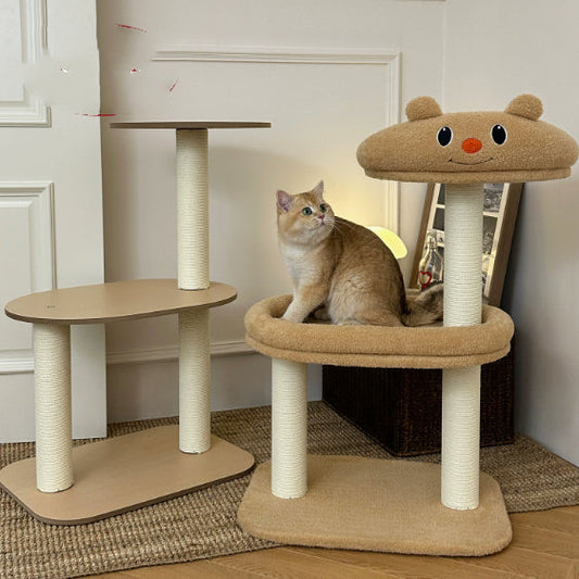 TOOCAT Butter Little Panda Climbing Frame All-in-One Catnip Toy Cat Bed Scratch-Resistant Paper Rope Dust-Free Cat Scratching Post