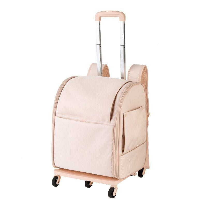 Japan-Korea Pet Carrier With Wheels, Portable And Large Capacity For Outings