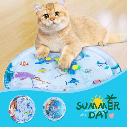Dog Cooling Mat Water Injection Square Ice Pad Sleeping Bed