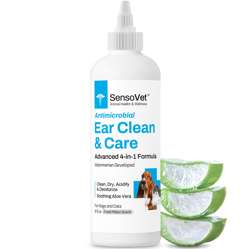 Antimicrobial Pet Ear Cleaning Care Solution (8oz)