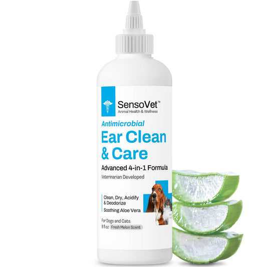 Antimicrobial Pet Ear Cleaning Care Solution (8oz)