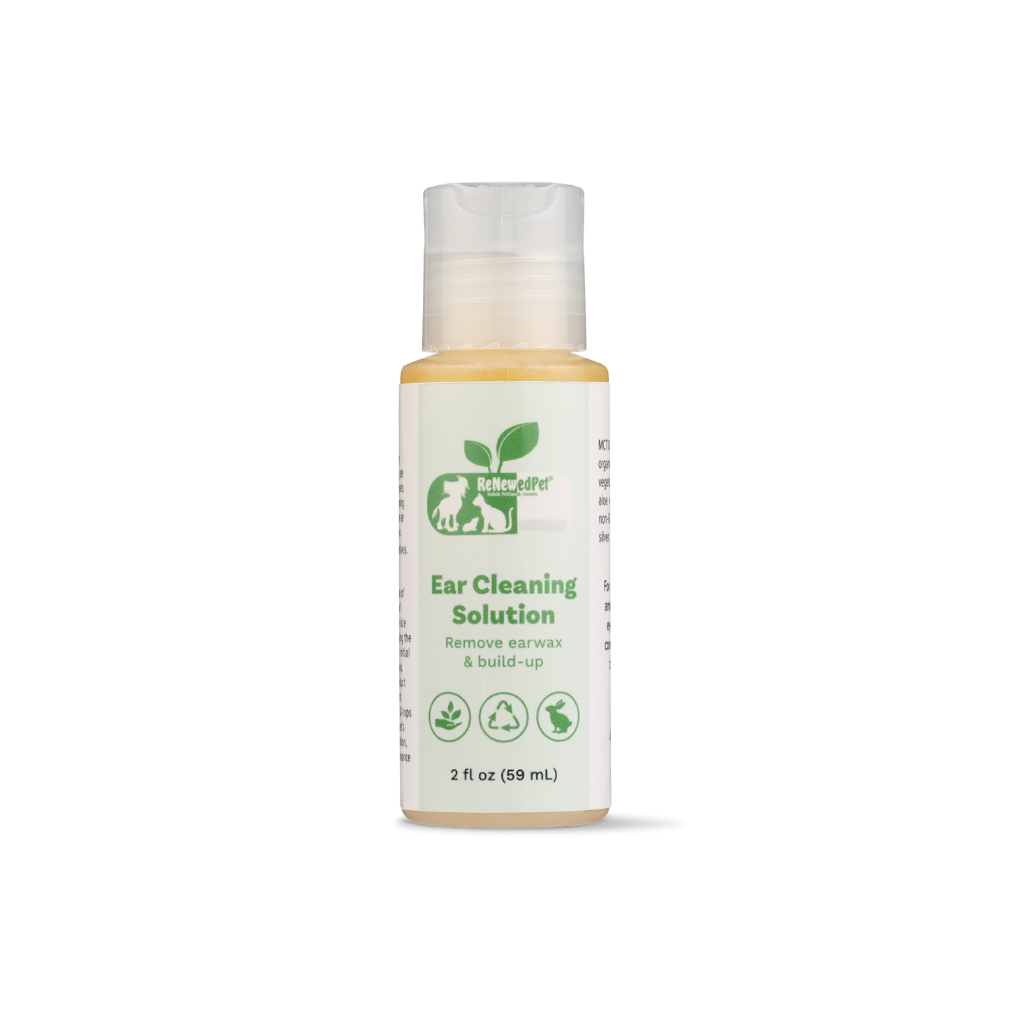 Natural Soothing Ear Cleaning Drops for Dogs & Cats