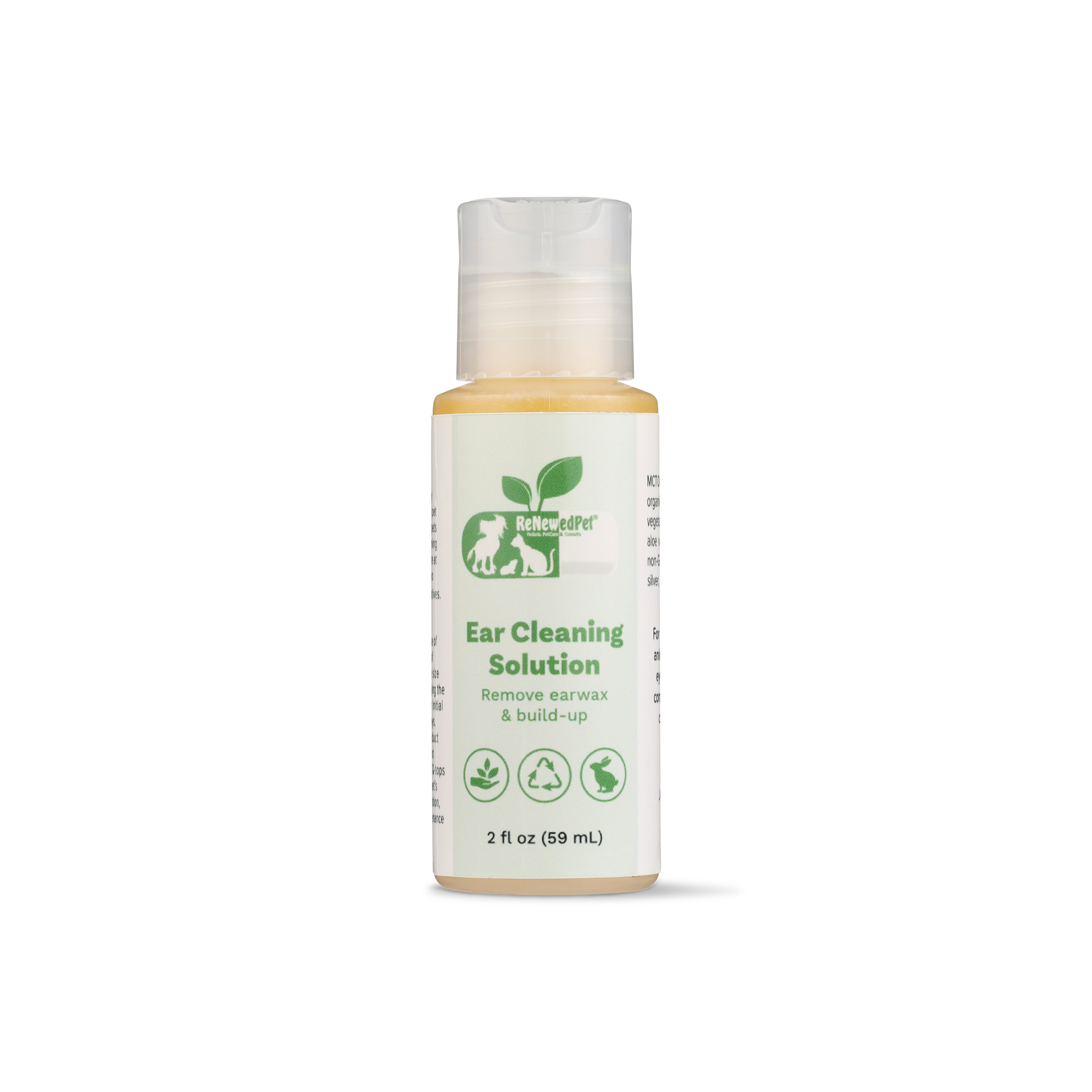 Natural Soothing Ear Cleaning Drops for Dogs & Cats