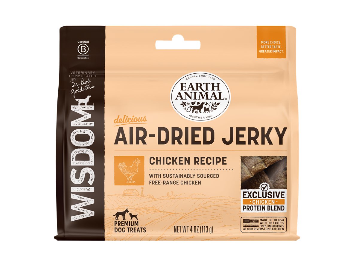 Dog Treats Earth Animal Wisdom From The Sea Fish Jerky 4oz