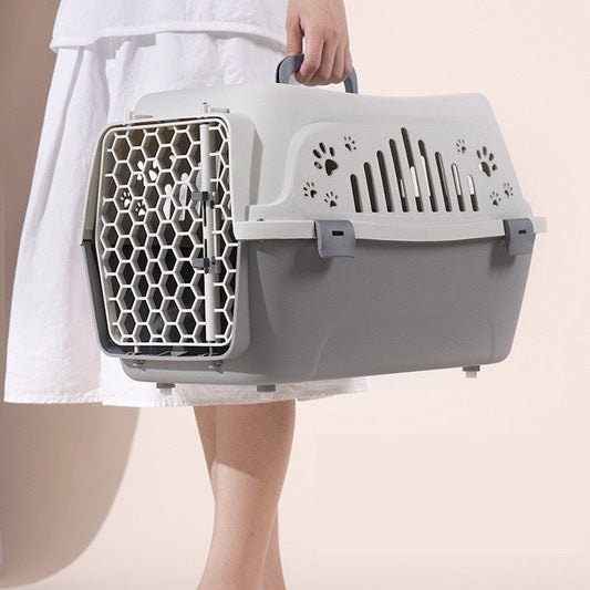 Portable Cat & Dog Travel Air Box Carrier