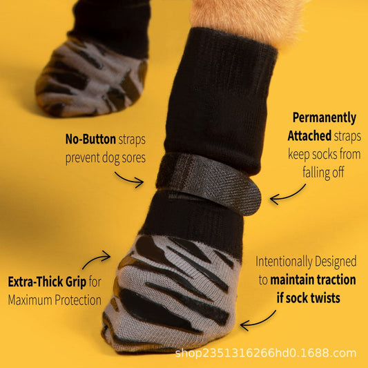 Non-slip Dog Socks And Leg Warmers For Medium To Large French Bulldogs - Majestic Pet Kingdom