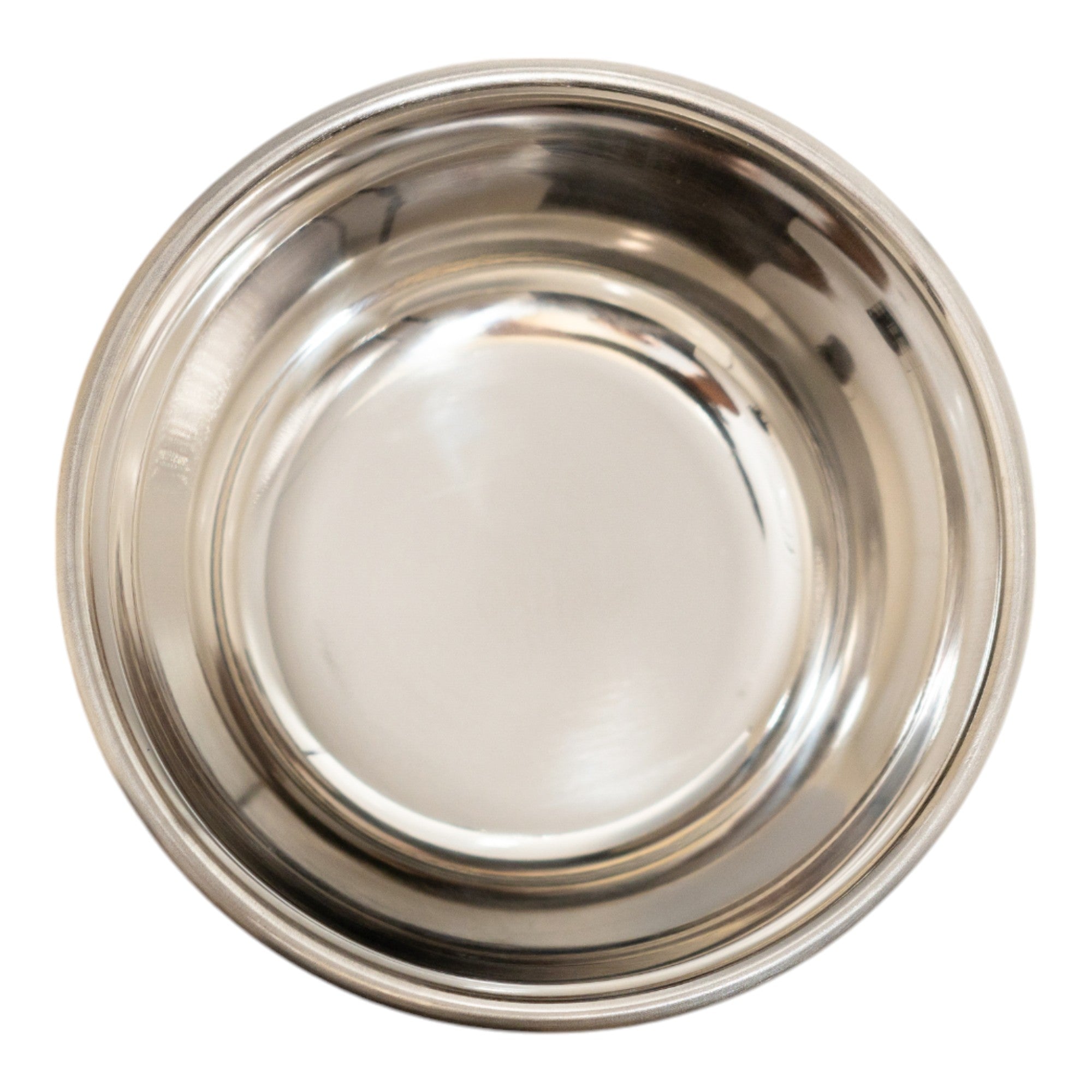 Stainless Steel Deep Dog Bowl Dish in Peach Coral Finish - Majestic Pet Kingdom