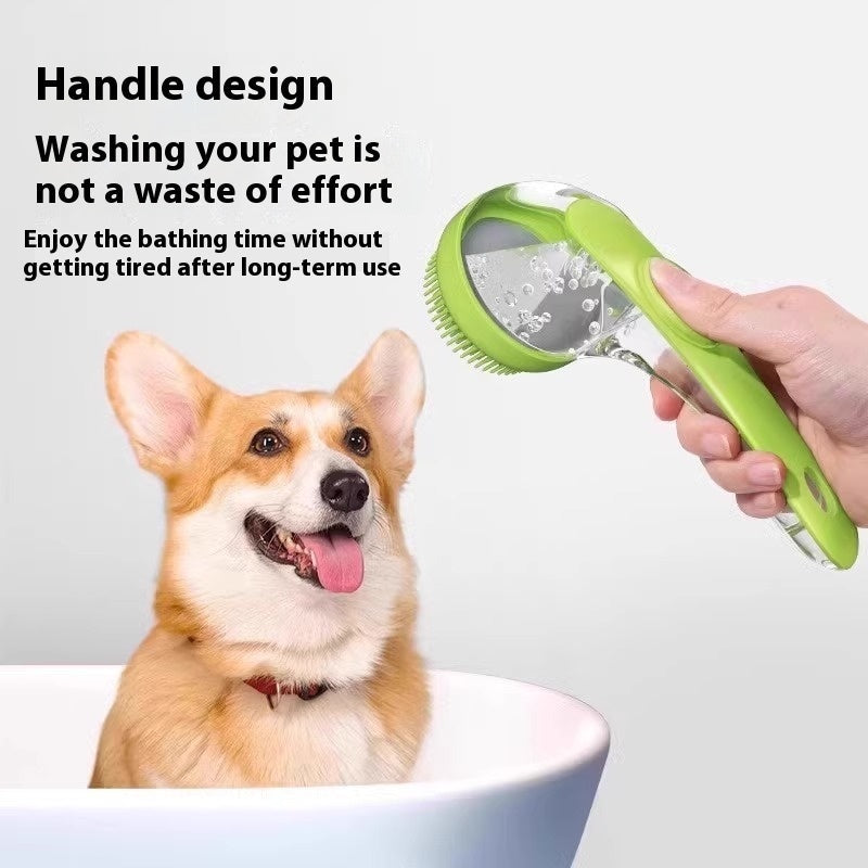 Silicone Massage Bath & Grooming Pet Brush
