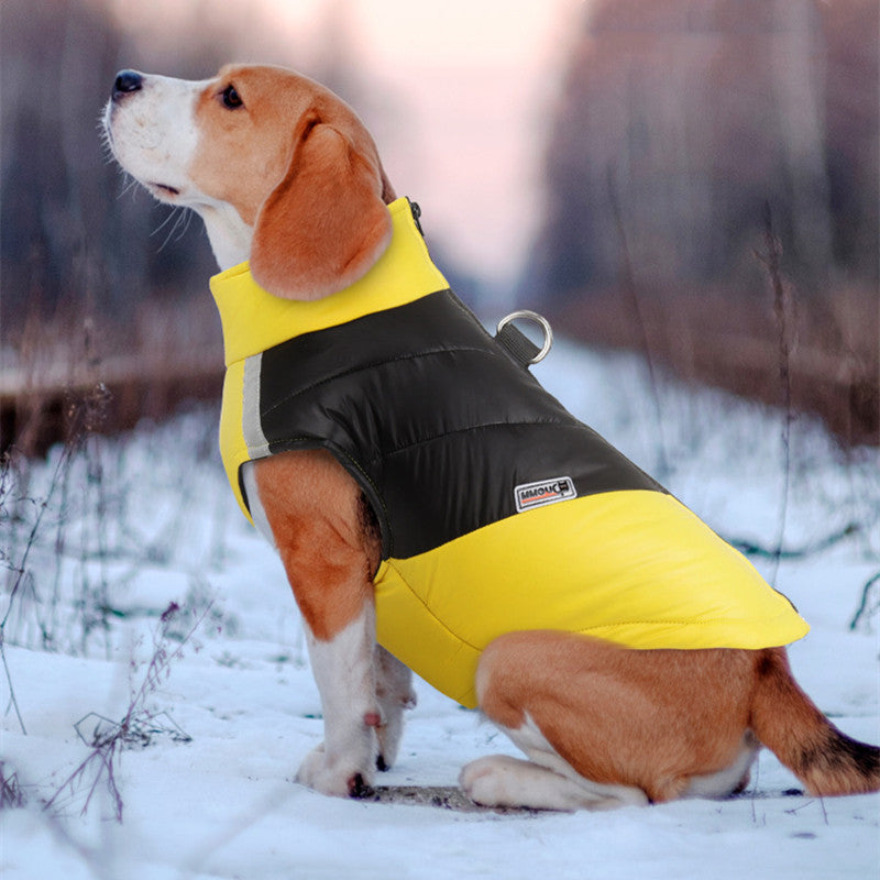 Pet Clothing Waterproof Reflective Dog Clothes Warm - Majestic Pet Kingdom