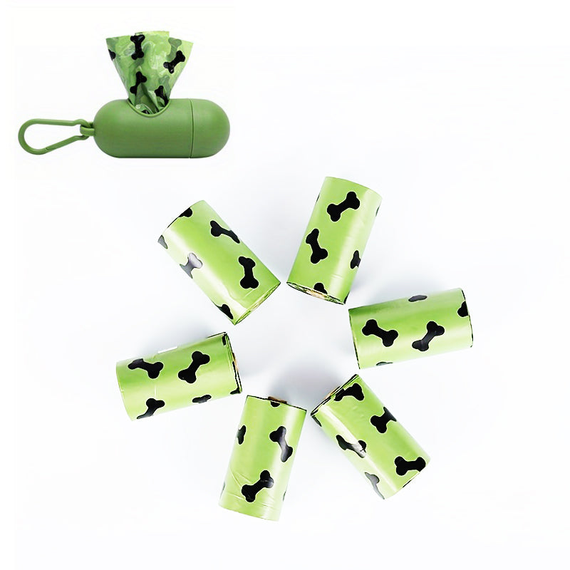 Dog Waste Bags Biodegradable Thickened Poop Dispenser - Majestic Pet Kingdom