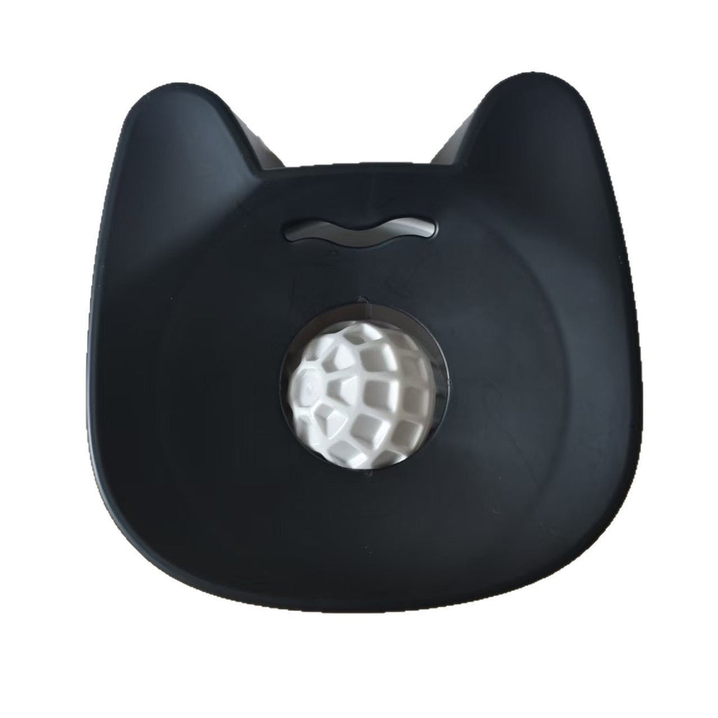 Liquid-feeding Dog Anti-slip Ball Bone-shaped Slow-feeding Pet Bowl
