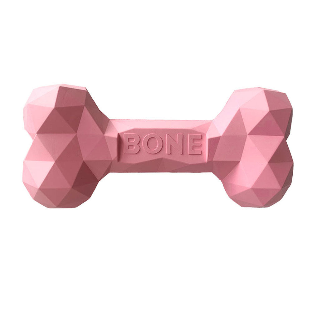Pet Dog Teeth Grinding Bite Resistant Rubber Bone Toy - Majestic Pet Kingdom