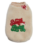 Pet Casual Fashion Apparel Christmas Baby Fuzzy Outfit