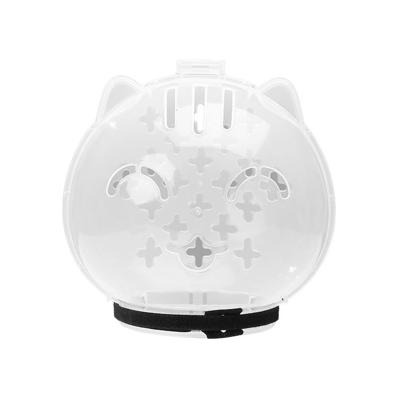Pet Anti-Scratch Bite Cat Space Hood Cat Head Cover
