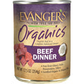 Evanger's Organics All Life Stages Beef Dinner Wet Dog Can (12.5oz) - Majestic Pet Kingdom