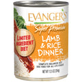 Evanger's Super Premium All Life Stages Lamb & Rice Dinner Wet Dog Can (12.5oz) - Majestic Pet Kingdom
