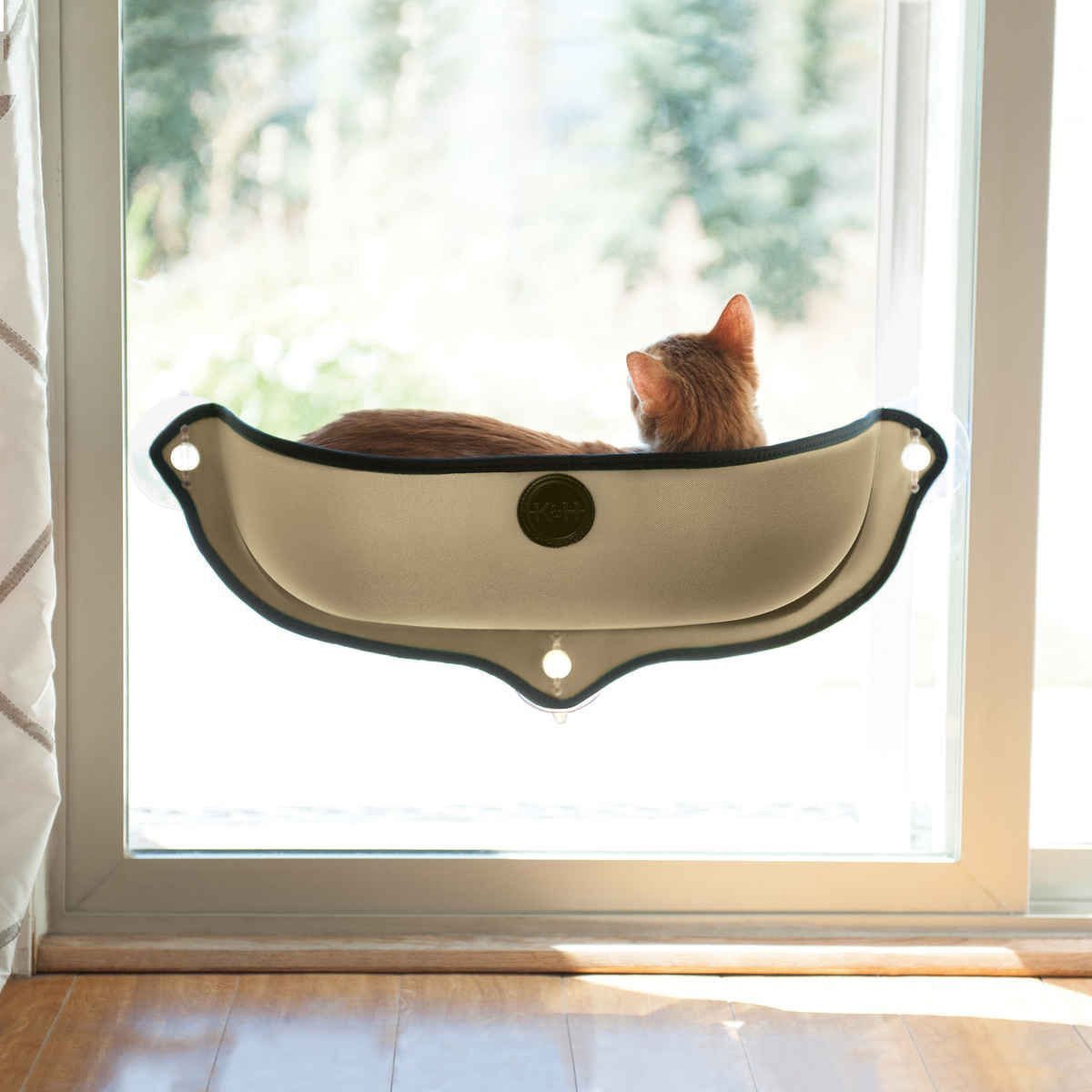EZ Mount Window Bed Kitty Sill Orthopedic Pet Bed Premium Design | Majestic Pet Kingdom™