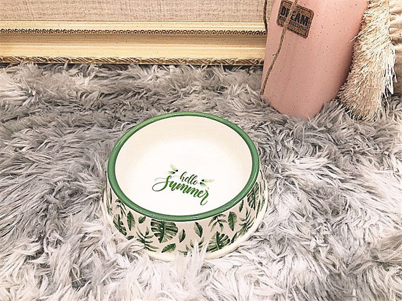 Cat Daily Necessities Pet Bowl Ceramics