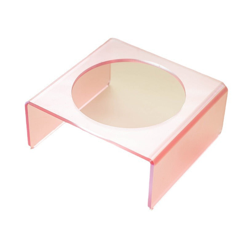 Cat Bowl Rack Acrylic Dog Bowl Anti-tumble - Majestic Pet Kingdom