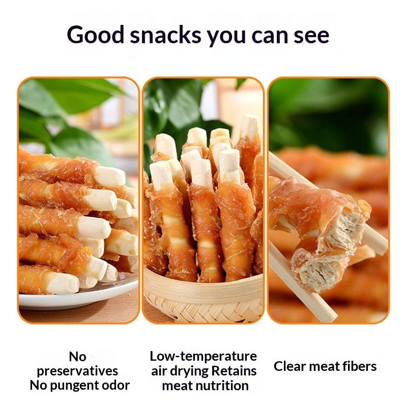 Dog Treats Chicken-flavored Milk Sticks Calcium Chews And Grinding Bones - Majestic Pet Kingdom