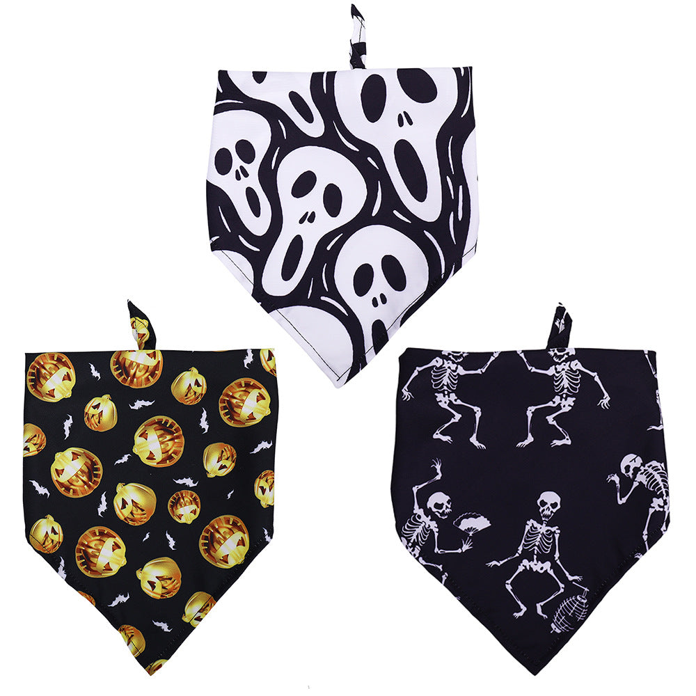 Halloween Dog Slobber Pet Scarf Pet - Purrfect Pet Kingdom™