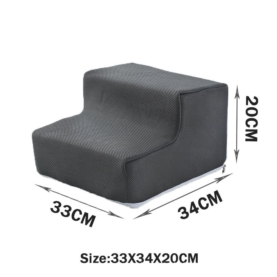 Non-Slip Folding Pet Sofa Steps & Dog Ladder
