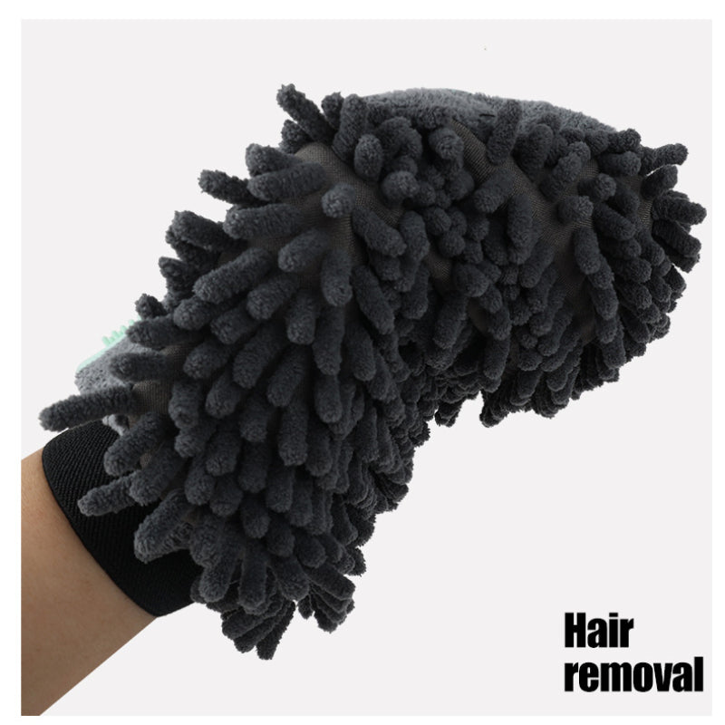2-in-1 Pet Grooming Glove & Bathing Massage Brush