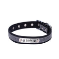 Reflective Lettering Collar Small And Medium Dog Collar Microfiber | Majestic Pet Kingdom™