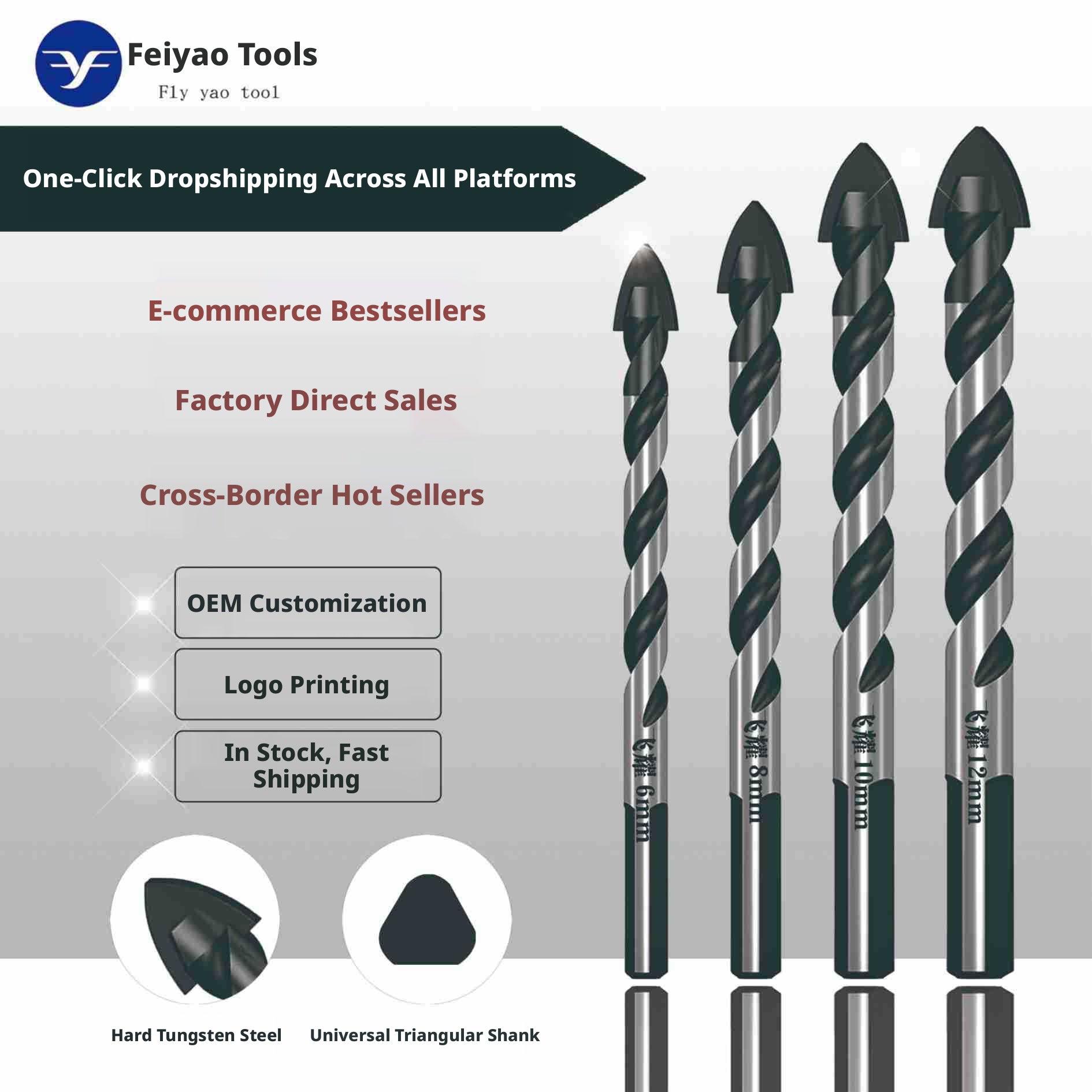 Triangle bit-10M-1 piece