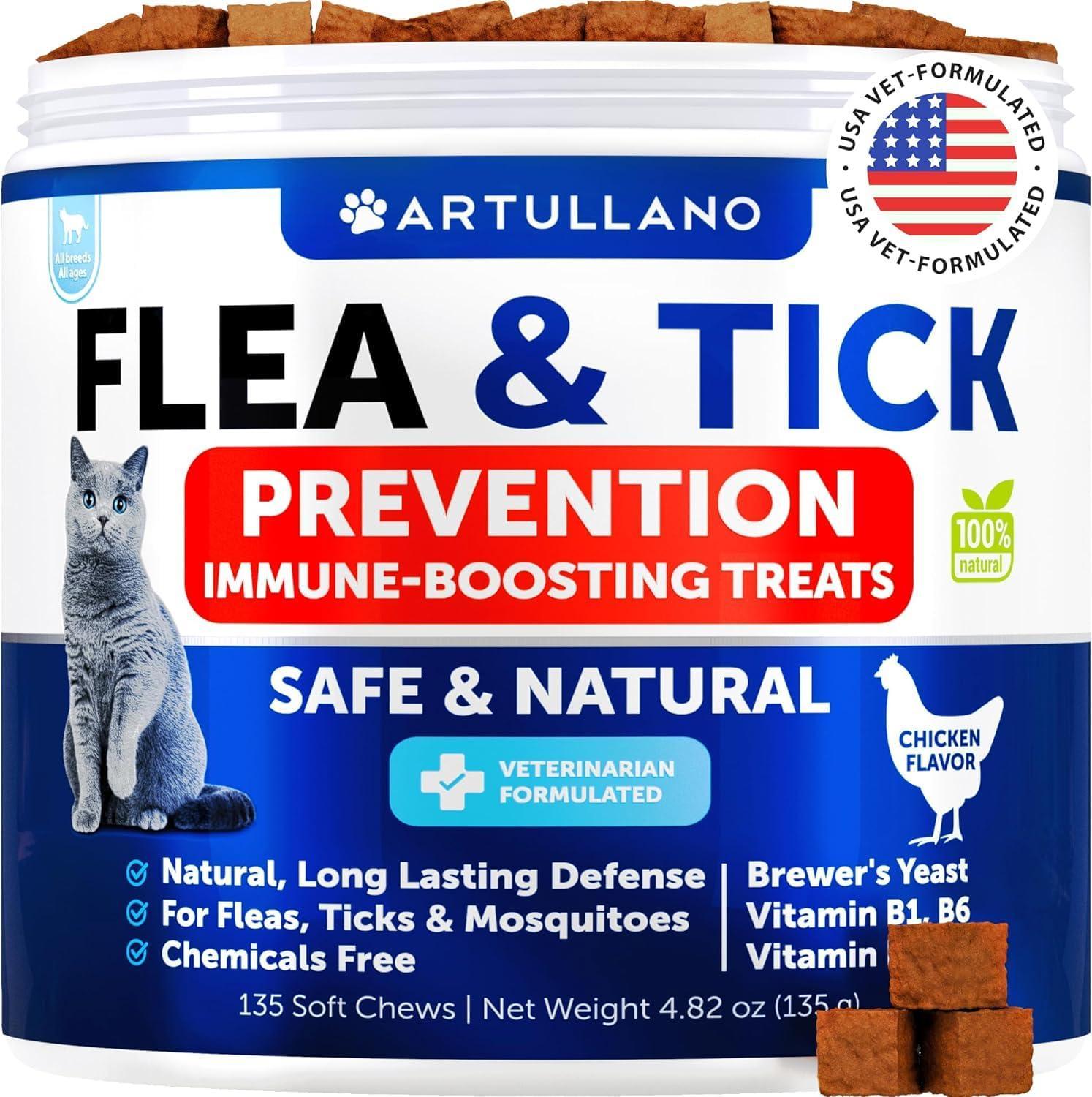 Flea And Tick Chews For Cats Daily - Everyday Pet Essential - Majestic Pet Kingdom