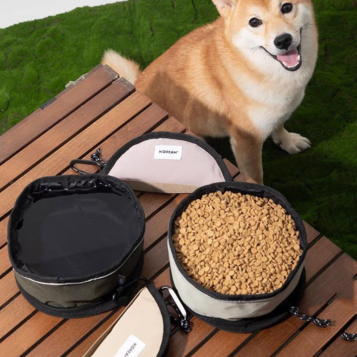 Folding Bowl For Pet Dog Traveling - Majestic Pet Kingdom