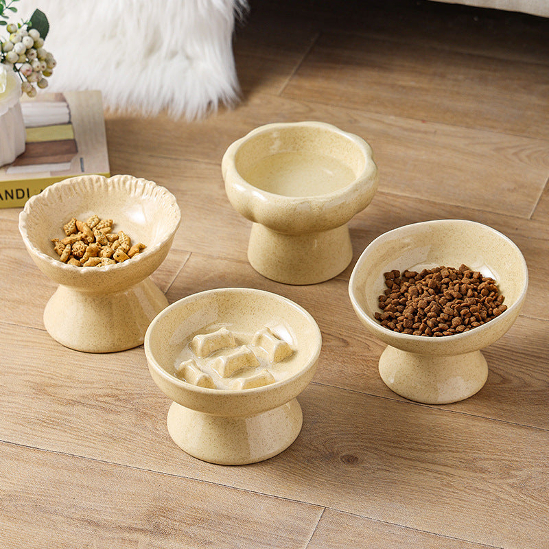 Anti-tumble Large Diameter Ceramic Pet Bowl - Majestic Pet Kingdom