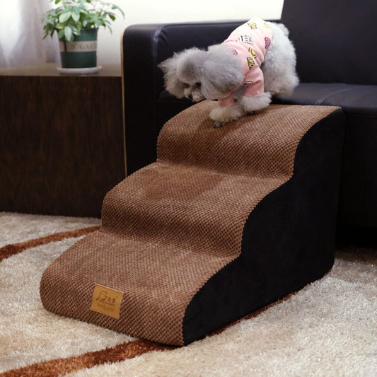 Bedside Pet Stairs & Ladder for Dogs & Cats