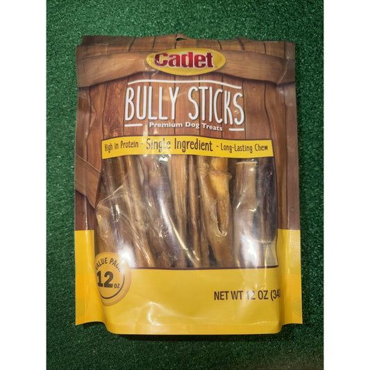 Cadet Single Ingredient Bully Sticks for Small Dogs, 12 oz | Purrfect Pet Kingdom