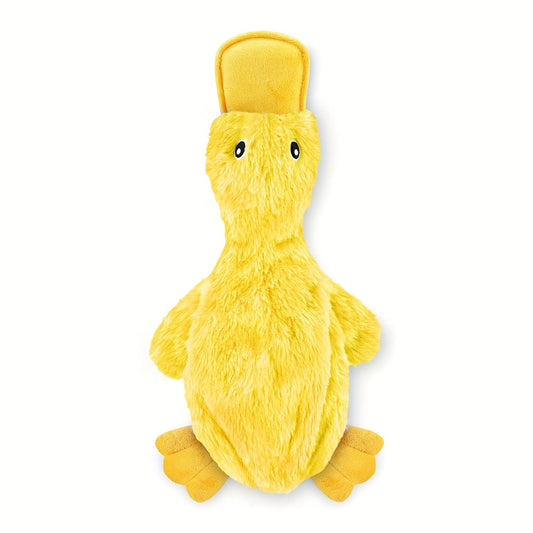 Best Pet Supplies Dog Toys For Small Medium And Large Breeds Cute No-Stuffed And Stuffed Duck With Soft Squeaky Fun For Indoor Puppies And Premium Puppies Plush No Mess Chewing And Playing | Purrfect Pet Kingdom