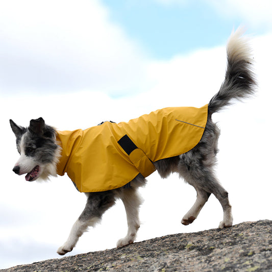 Pet Shell Jacket Dog Waterproof Windproof Raincoat - Majestic Pet Kingdom